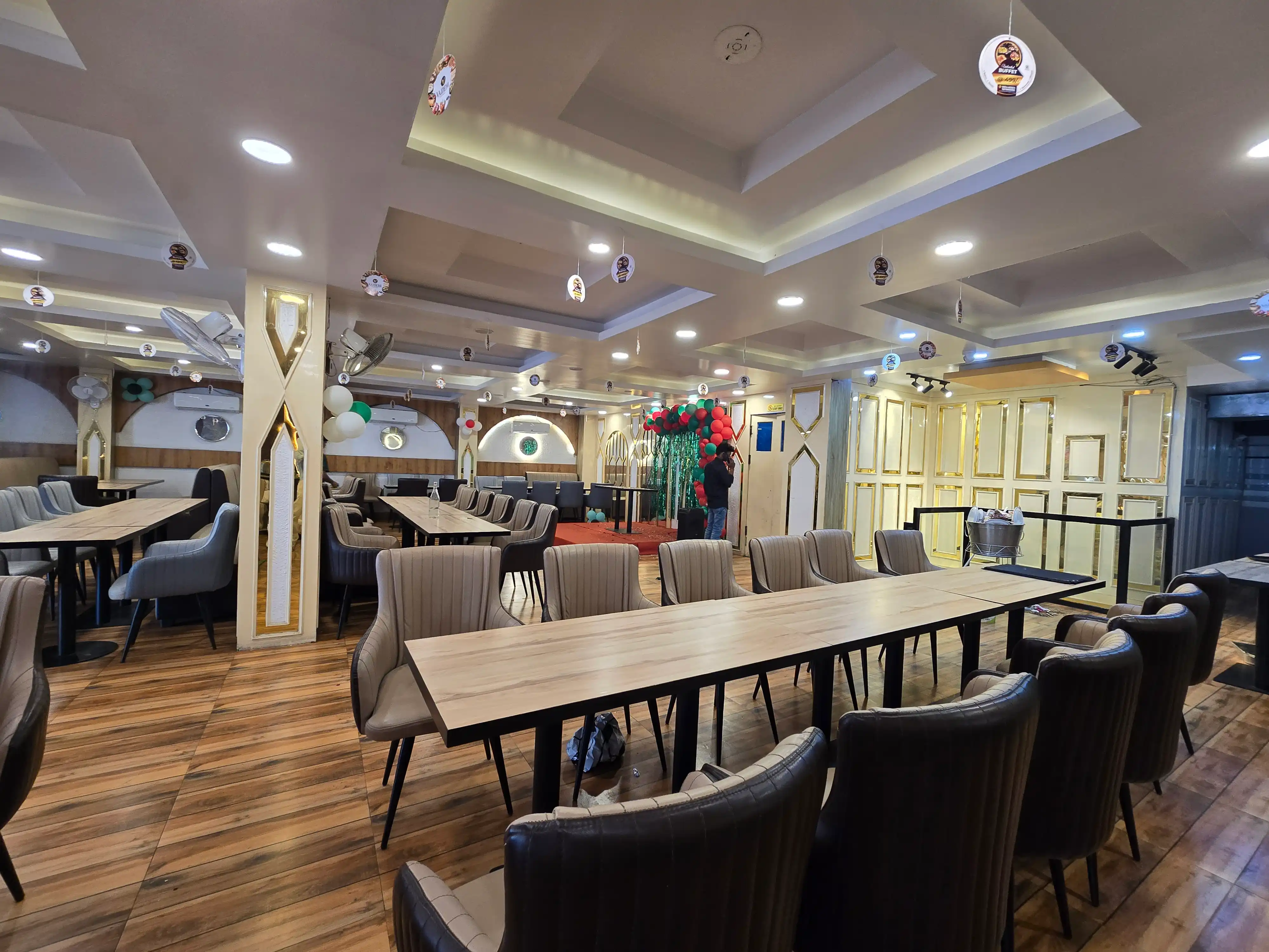 Vaidehi Restaurant Dining Area